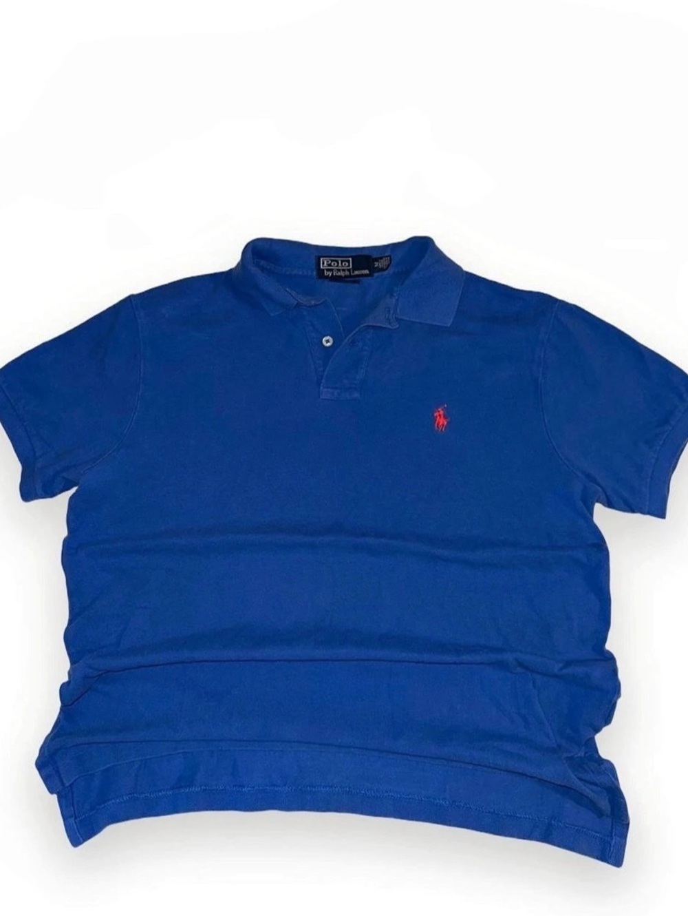 Polo by Ralph Lauren Blue Polo Shirt Size Medium